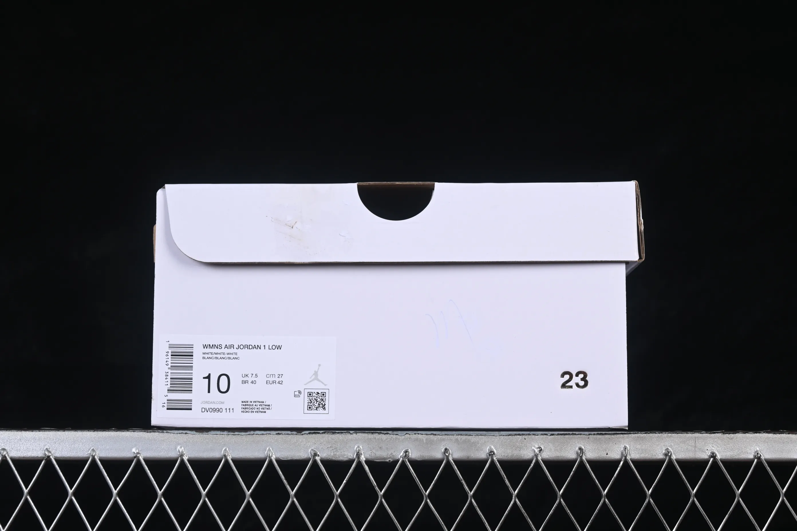 All categories Air Jordan Jordan series basketball shoes Air Jordan 1 Low Air Jordan 1 Low AJ1 Joe 1 new pure white low-top casual sneakers DV0990-111